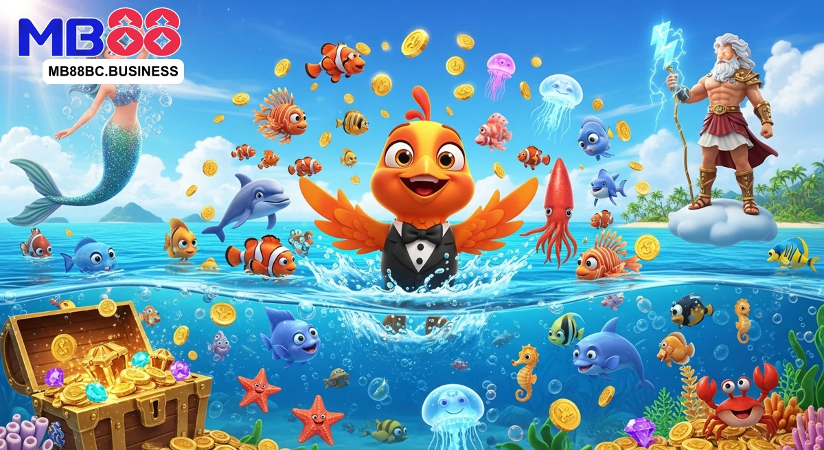 MB88 - Tính năng nổi bật: casino online, gamebai, bắn cá